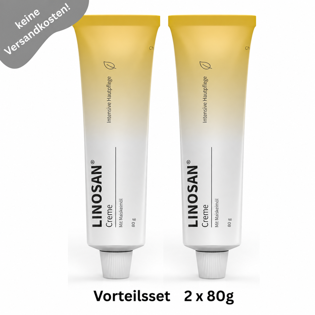 LINOSAN® Creme 2 x 80 g – intensive Pflege und Schutz