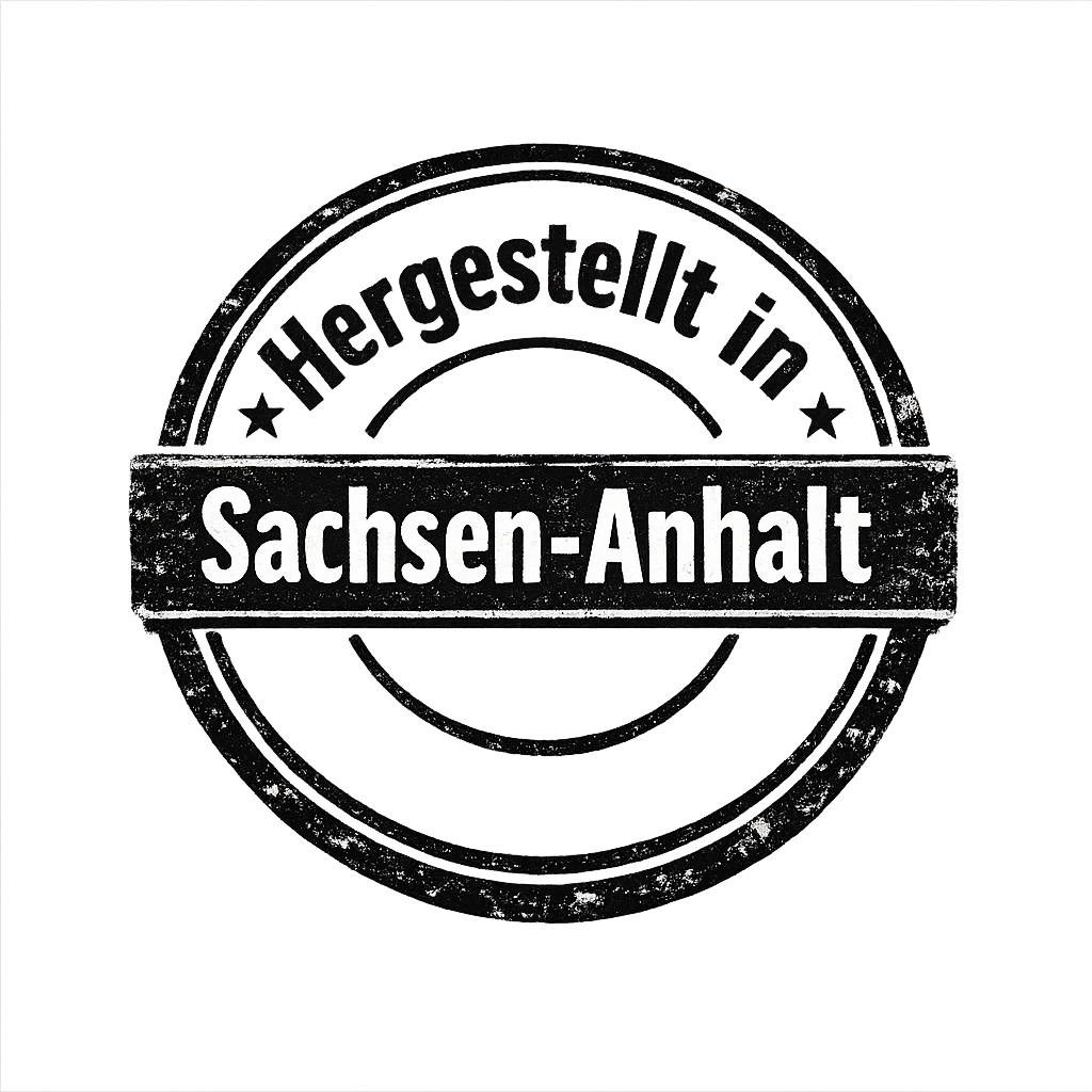 Bild Siegel "Hergestellt in Sachsen-Anhalt"
